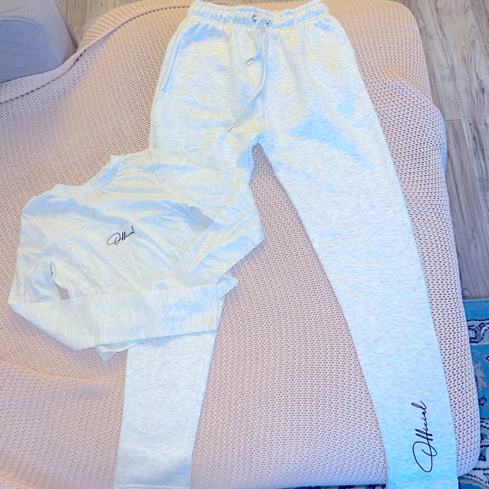 2 piece sweatsuit